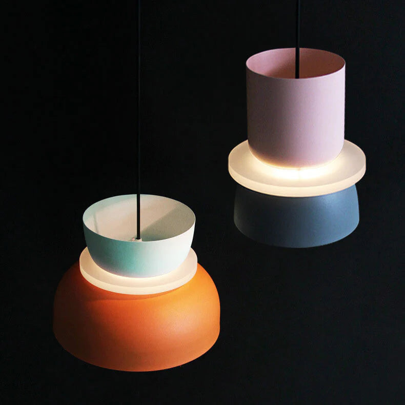 Nordycka kolorowa lampa wisząca