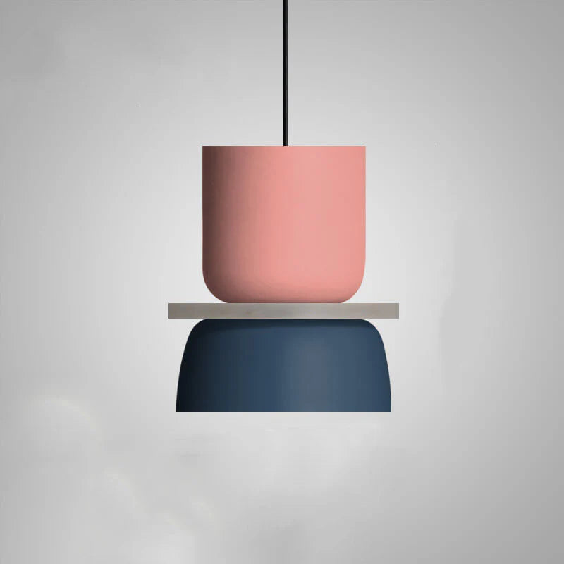 Nordycka kolorowa lampa wisząca