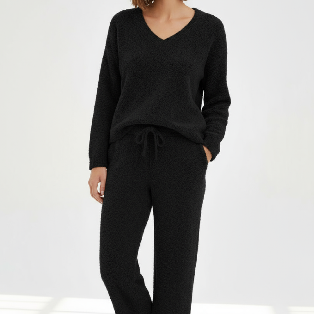 Amelie | Pluszowa Piżama Damska Z Polaru 0.5 kg 8