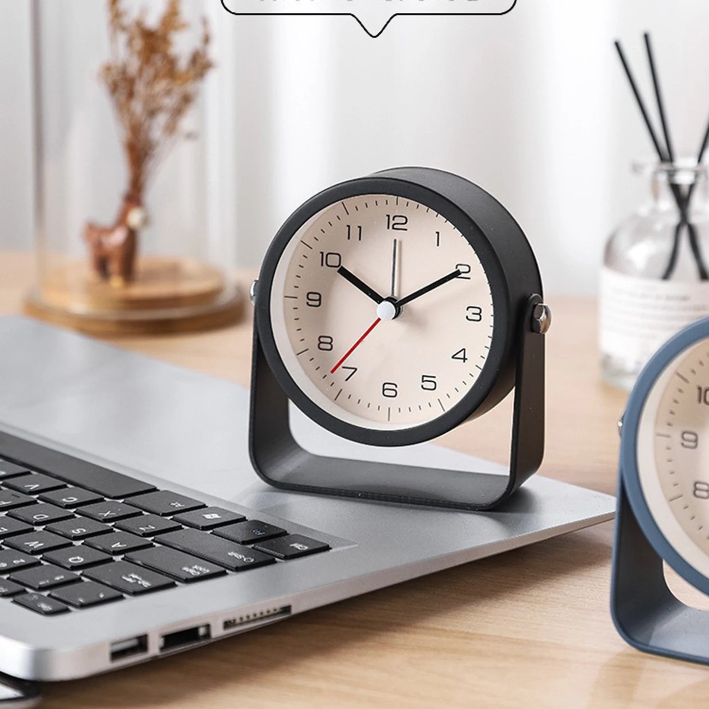 Budzik Analogowy | Cichy Mechanizm Kwarcowy 0.2kg 5