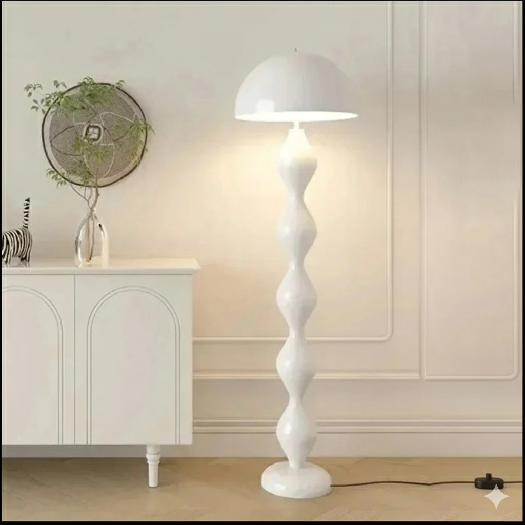 Schwarze Stehlampe | Elegantes Design 1,5 kg