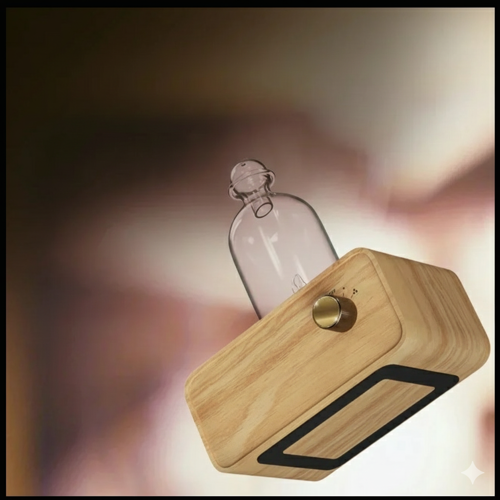 Glas-Diffusor für ätherische Öle | Kapazität 2600 mAh