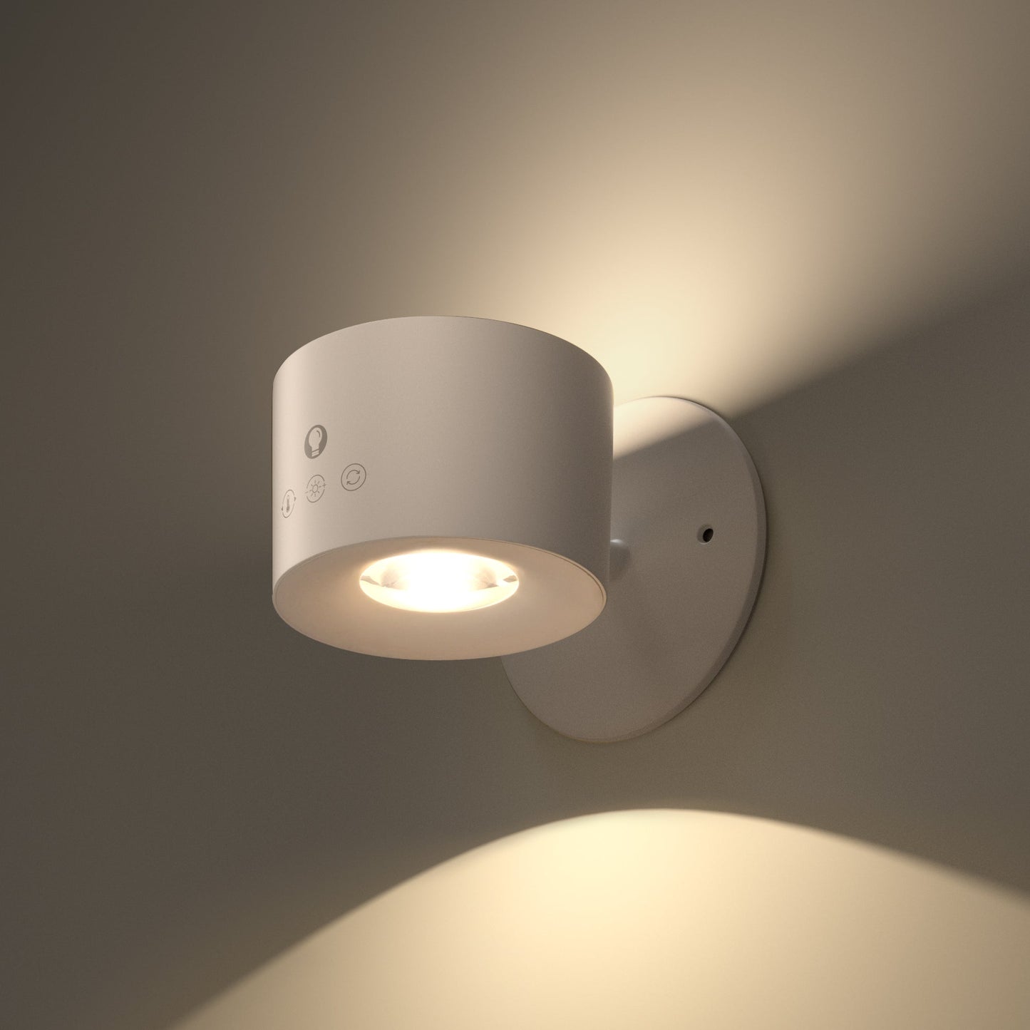 Inteligentna Lampa Halo Lux z Dwiema Opcjami Światła – Przytulna i Odważna, Czarna lub Biała, LED, Materiał Aluminiowy i Szklany 0