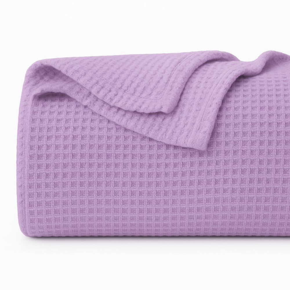 Kocyk Waflowy | 100% Bawełna, 1 kg - Kocyk Dla Niemowlaka, Komfortowy I Lekki 10