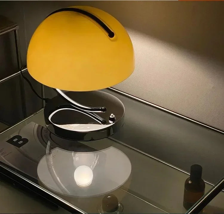 Lampa Biurkowa Bauhaus | Szklana, 1,5 kg | Stylowe Oświetlenie LED 5