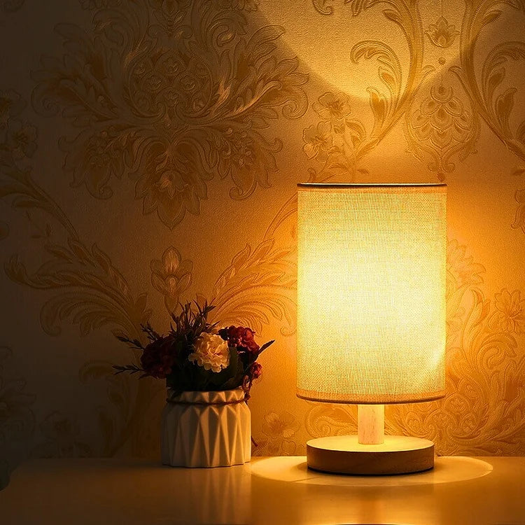 Lampa Organiczna z Drewna | Dimmable, Minimalistyczny Design, Zdalne Sterowanie 2