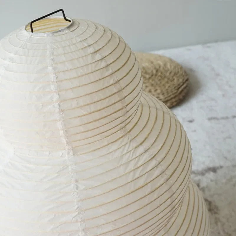 Lampa Podłogowa Hikari Washi z Papieru Ryżowego – Sferyczna, Ciepłe Światło, E27, 40 cm x 60 cm 5