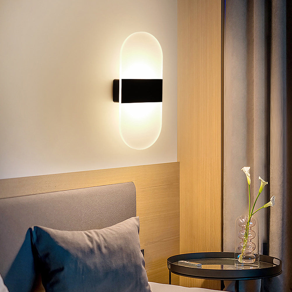Lampa Ruchowa LED z Wbudowaną Baterią | Nowoczesny Design, Ciepłe/Białe Światło 1