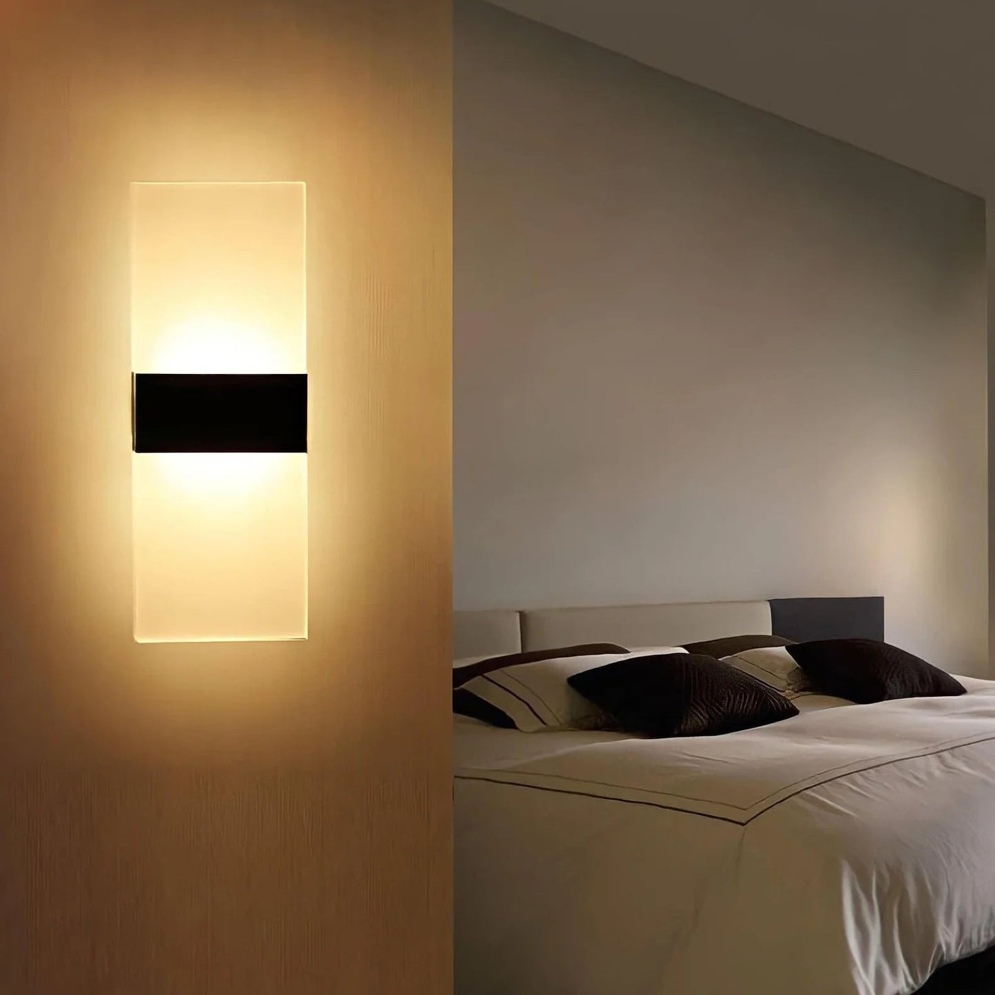 Lampa Ruchowa LED z Wbudowaną Baterią | Nowoczesny Design, Ciepłe/Białe Światło 5