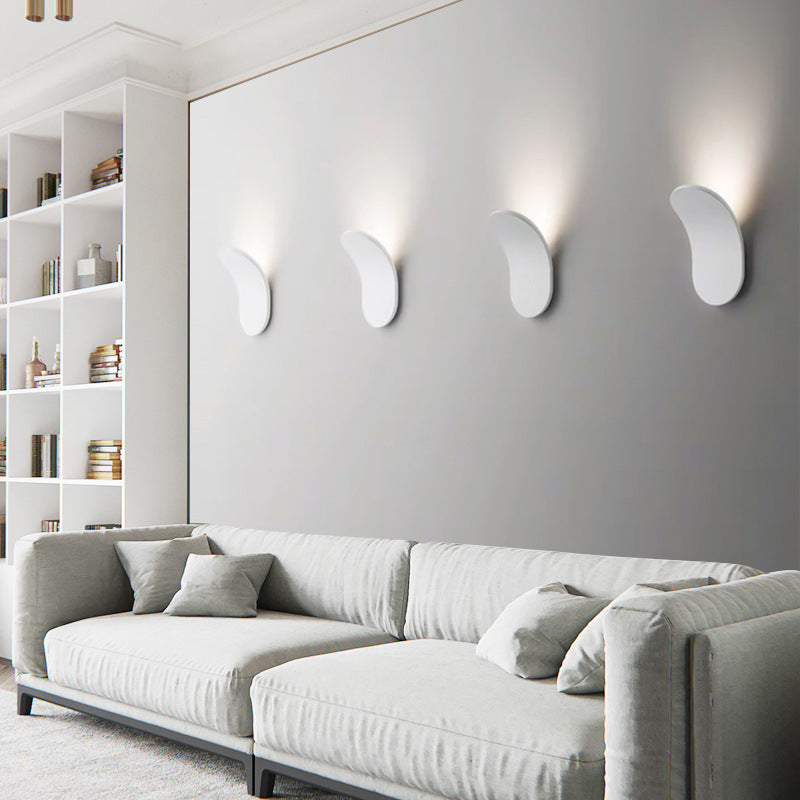 Lampa Ścienna Nordycka z Żelaza – Nowoczesny Kinkiet Ścienny LED do Kuchni, Sypialni i Salonu 7