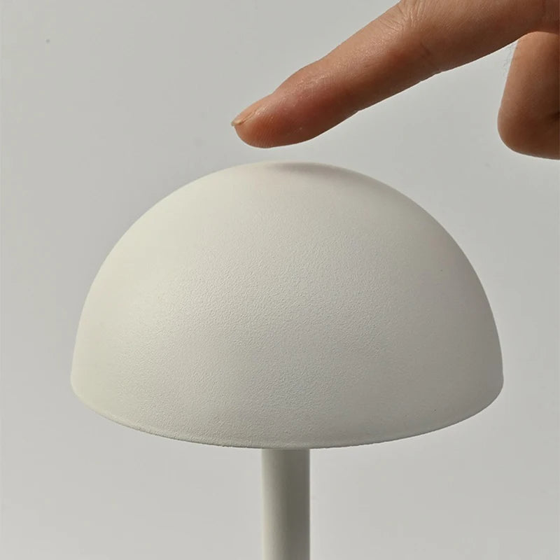 Lampa Stołowa Bezprzewodowa w Stylu Nordyckim | Minimalistyczny Design, Ładowana przez USB-C 5