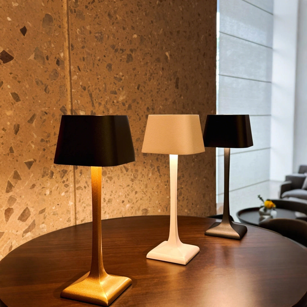 Lampa Stołowa Bezprzewodowa z Regulacją Jasności | Wodoodporna, Czas Pracy 14-16 Godzin 8