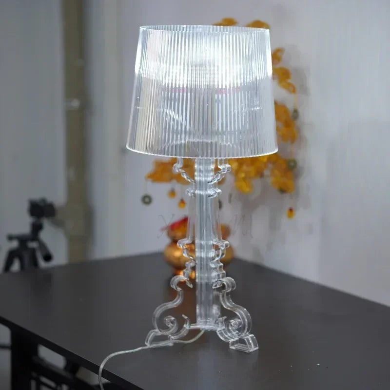 Lampa Stołowa Ghost | Przezroczysta, Nowoczesna, 1,5 kg 0
