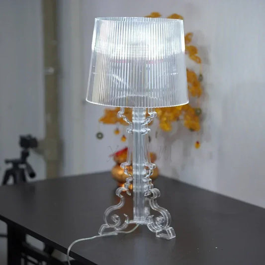 Lampa Stołowa Ghost | Przezroczysta, Nowoczesna, 1,5 kg 0