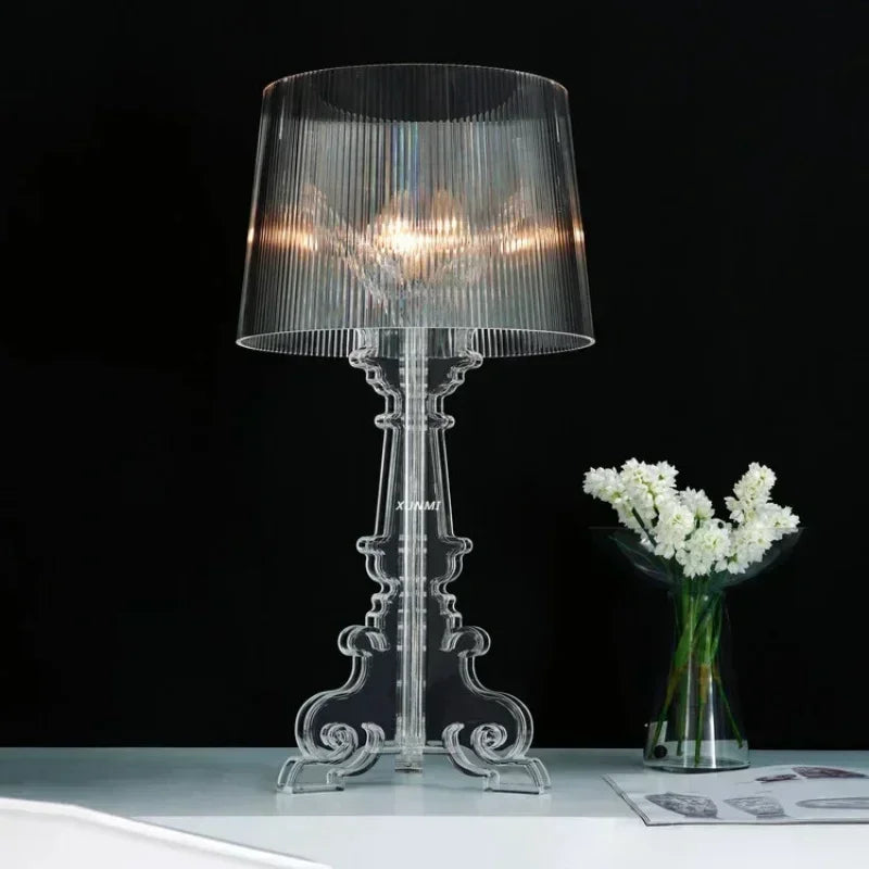Lampa Stołowa Ghost | Przezroczysta, Nowoczesna, 1,5 kg 1