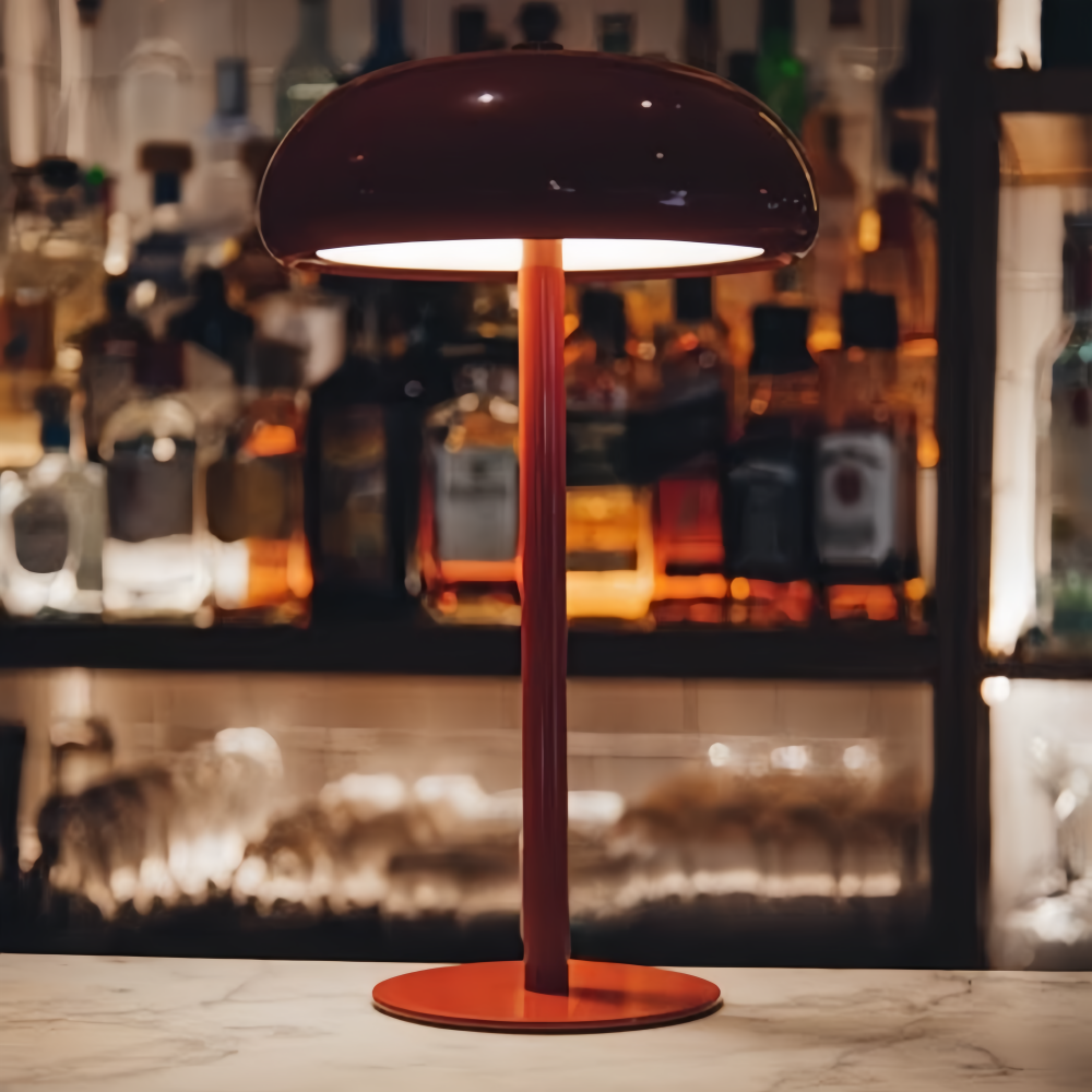 Lampa Stołowa Retro z Bezprzewodowym Ładowaniem | Minimalistyczny Design, Dotykowa Kontrola 1