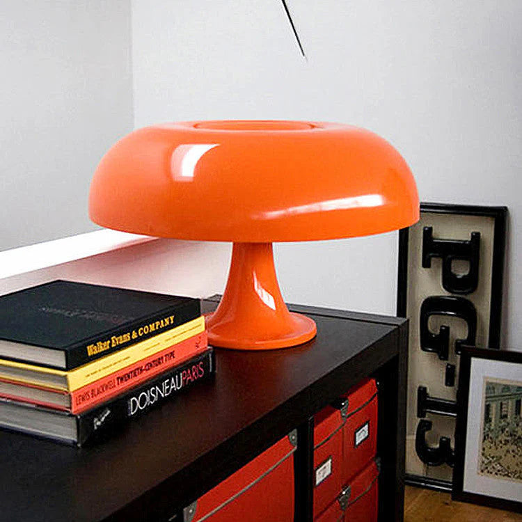 Lampa Stołowa Retro z PVC, 20 cm, Ciepłe Światło LED – Lampy Stołowe do Salonu i Sypialni 5