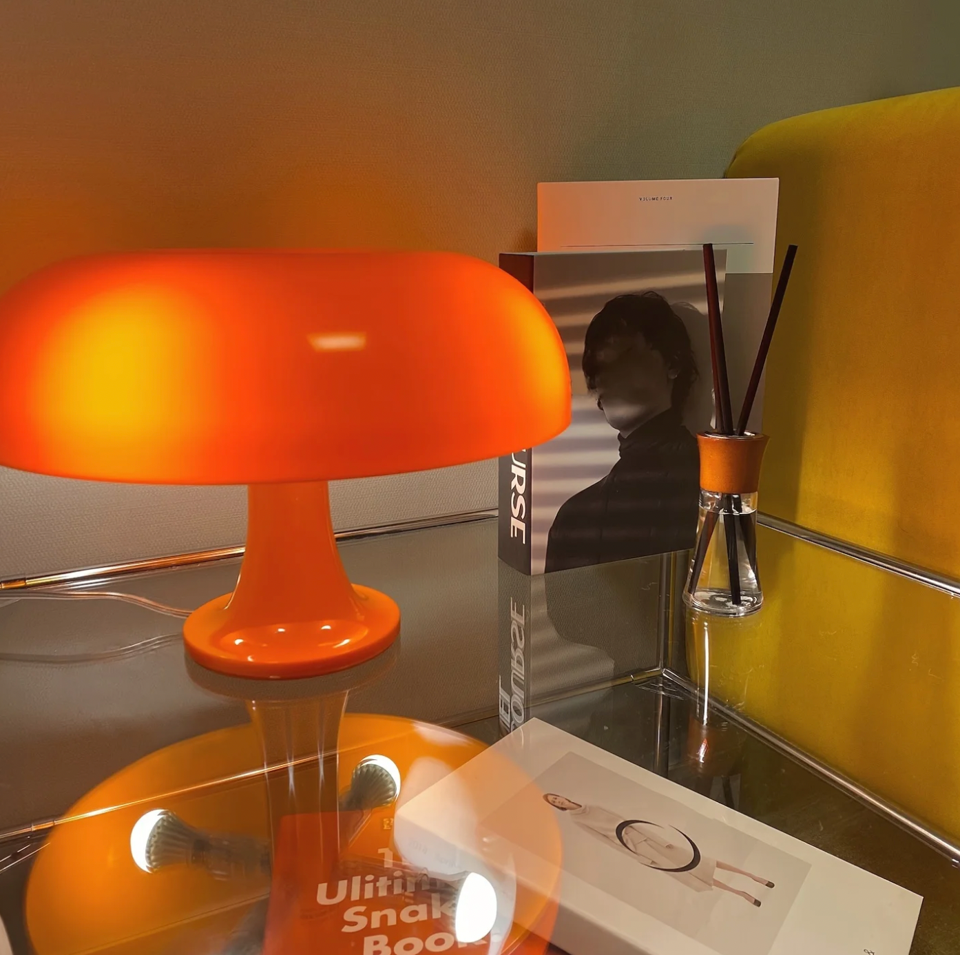 Lampa Stołowa Retro z PVC, 20 cm, Ciepłe Światło LED – Lampy Stołowe do Salonu i Sypialni 8