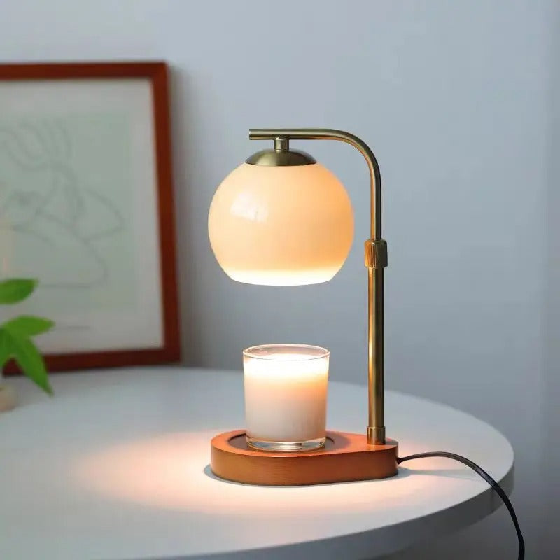 Lampa Stołowa Tamara z Efektem Świecy – Ciepłe Światło, Elegancki Design do Salonu, 16x16x35 cm 5