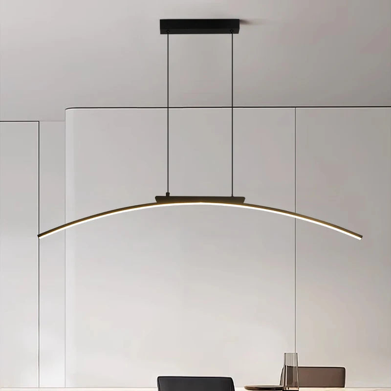 Lampa Wisząca LED 100 cm | Regulowana Jasność | Idealna do Salonu i Jadalni 1