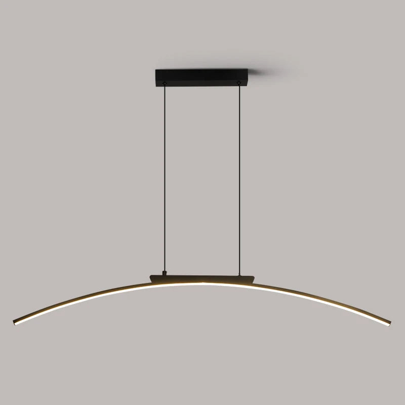 Lampa Wisząca LED 100 cm | Regulowana Jasność | Idealna do Salonu i Jadalni 2