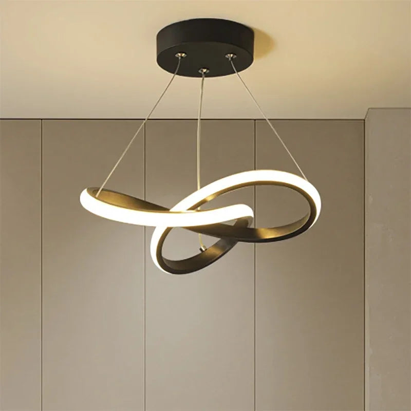 Lampa Wisząca LED Nordycka | Nowoczesne Oświetlenie 1,5 kg do Salonu i Jadalni 1