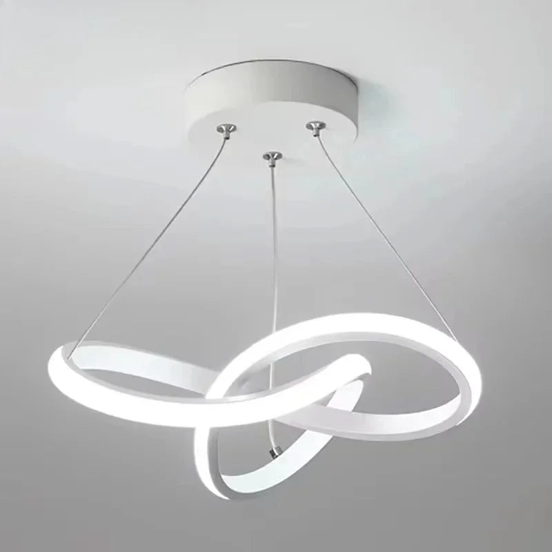 Lampa Wisząca LED Nordycka | Nowoczesne Oświetlenie 1,5 kg do Salonu i Jadalni 2