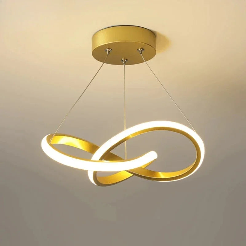 Lampa Wisząca LED Nordycka | Nowoczesne Oświetlenie 1,5 kg do Salonu i Jadalni 3