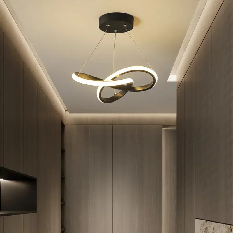 Lampa Wisząca LED Nordycka | Nowoczesne Oświetlenie 1,5 kg do Salonu i Jadalni 4