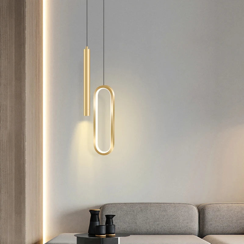 Lampa Wisząca LED | 11 W | Elegancki Design do Salonu | 2 kg 2