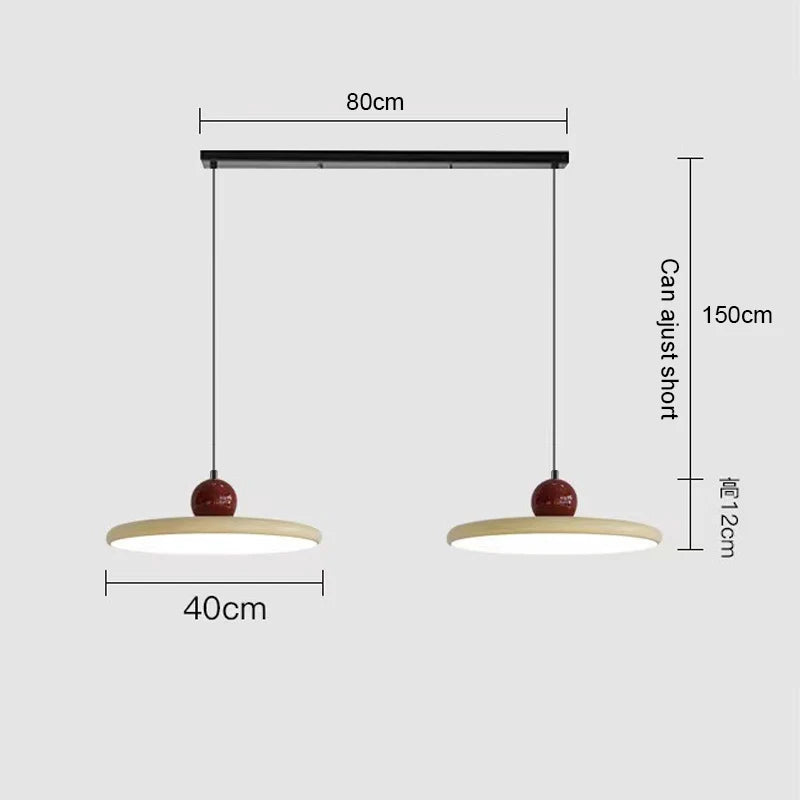 Lampa Wisząca Retro | LED 110-240V, Idealna Do Salonu I Nad Stół, Materiał Metal I Plastik, 1.5kg 10