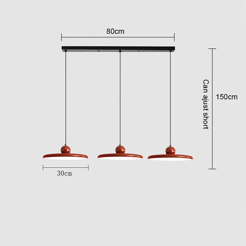 Lampa Wisząca Retro | LED 110-240V, Idealna Do Salonu I Nad Stół, Materiał Metal I Plastik, 1.5kg 14
