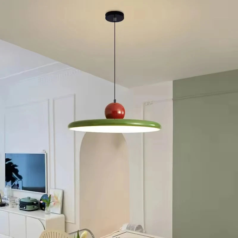 Lampa Wisząca Retro | LED 110-240V, Idealna Do Salonu I Nad Stół, Materiał Metal I Plastik, 1.5kg 3