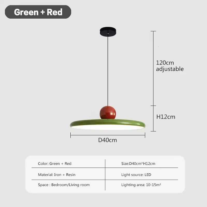 Lampa Wisząca Retro | LED 110-240V, Idealna Do Salonu I Nad Stół, Materiał Metal I Plastik, 1.5kg 9