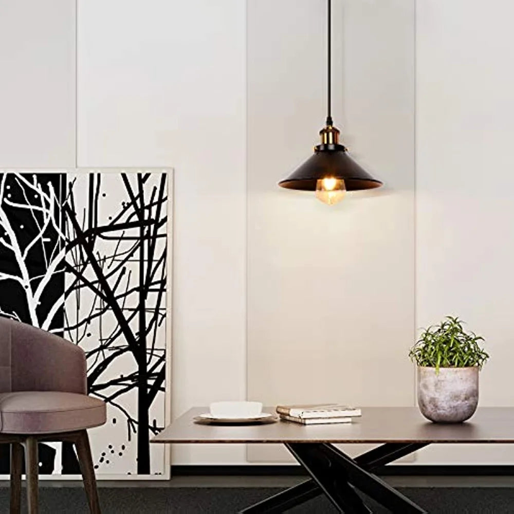 Lampa Wisząca Vintage | Styl Loftowy, 1,5 kg - Idealna do Salonów i Eleganckich Wnętrz 2