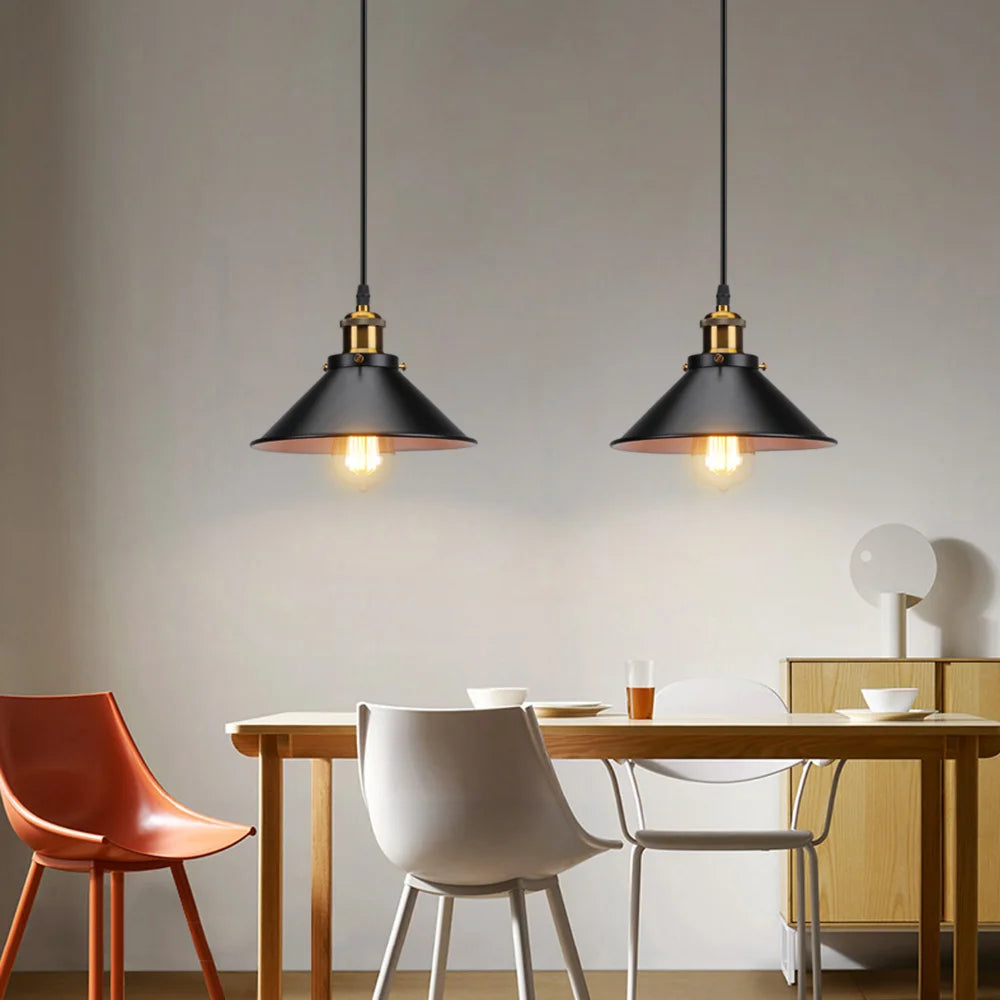 Lampa Wisząca Vintage | Styl Loftowy, 1,5 kg - Idealna do Salonów i Eleganckich Wnętrz 4