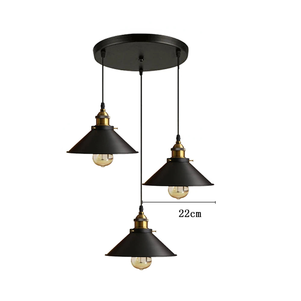 Lampa Wisząca Vintage | Styl Loftowy, 1,5 kg - Idealna do Salonów i Eleganckich Wnętrz 7