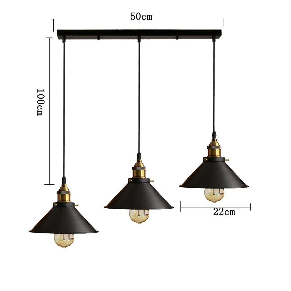 Lampa Wisząca Vintage | Styl Loftowy, 1,5 kg - Idealna do Salonów i Eleganckich Wnętrz 8