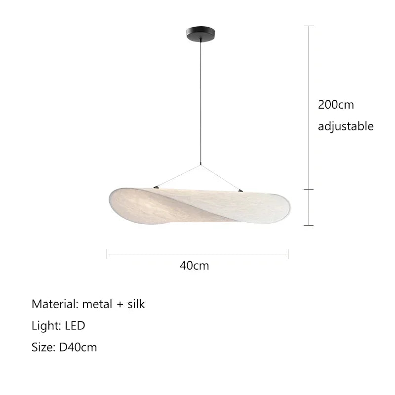 Lampa wisząca Nordic Vertigo | Minimalistyczne oświetlenie 1,5 kg 10