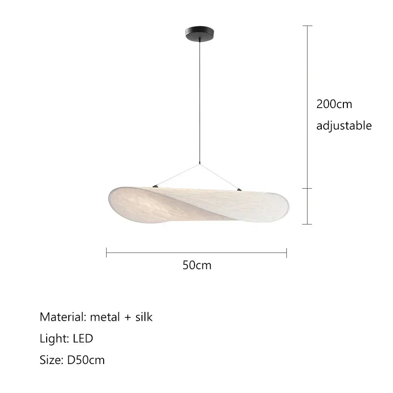 Lampa wisząca Nordic Vertigo | Minimalistyczne oświetlenie 1,5 kg 8