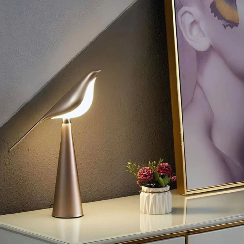 Lampa z regulowanym oświetleniem | Obrotowa głowica, metal i akryl 7
