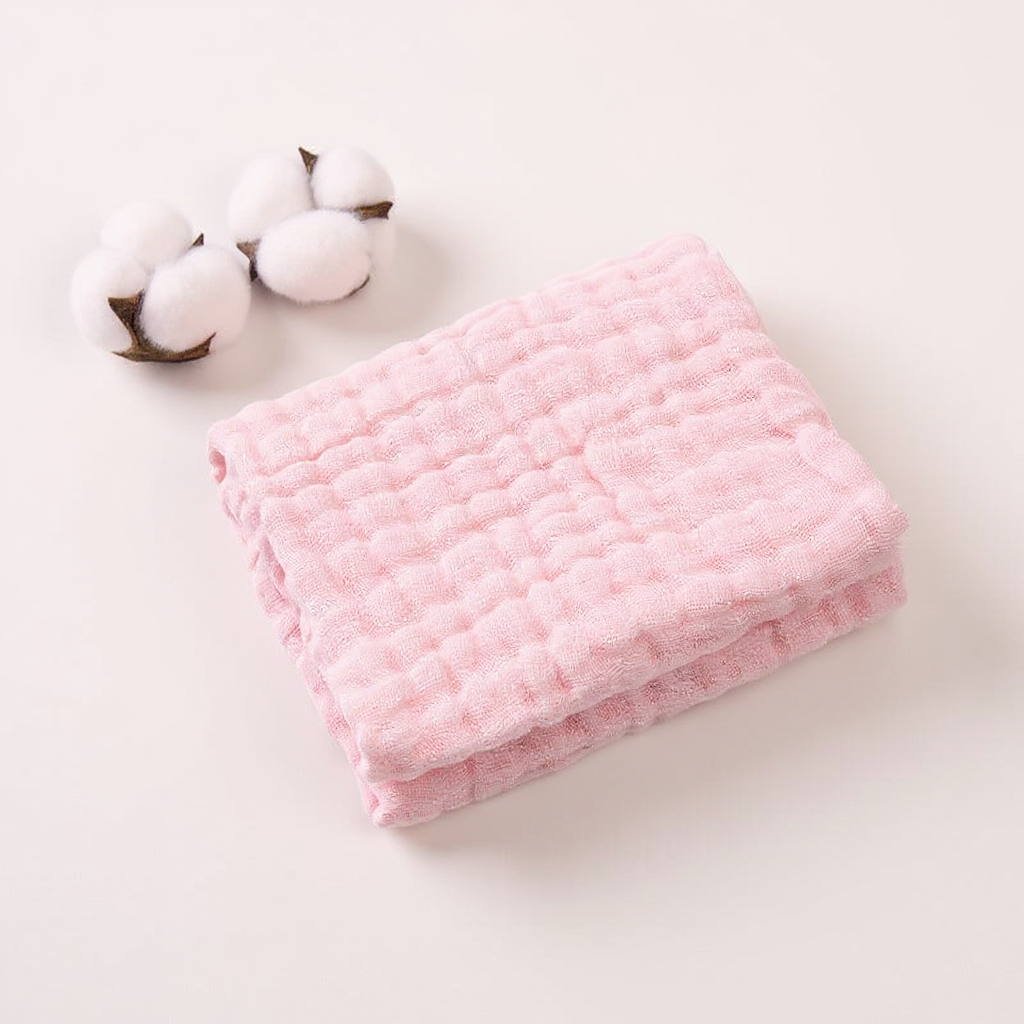 Muślinowy Ręcznik Do Twarzy | 100% Bawełna Muślinowa, Wysoka Chłonność, 0,1 kg 2