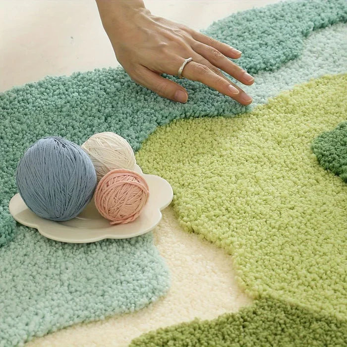 Koupelnová podložka s motivem mechu