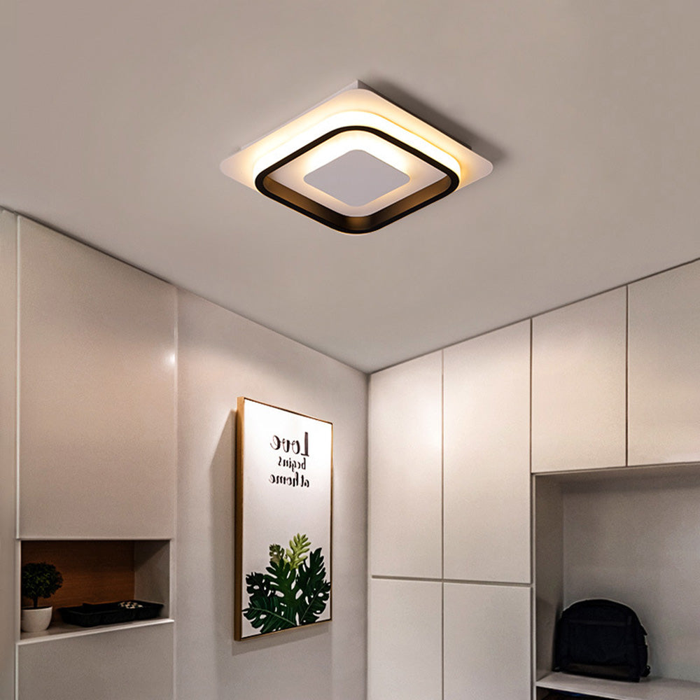 Nowoczesna Lampa Sufitowa LED | Geometryczny Design, Energooszczędna do Salonu i Sypialni 1