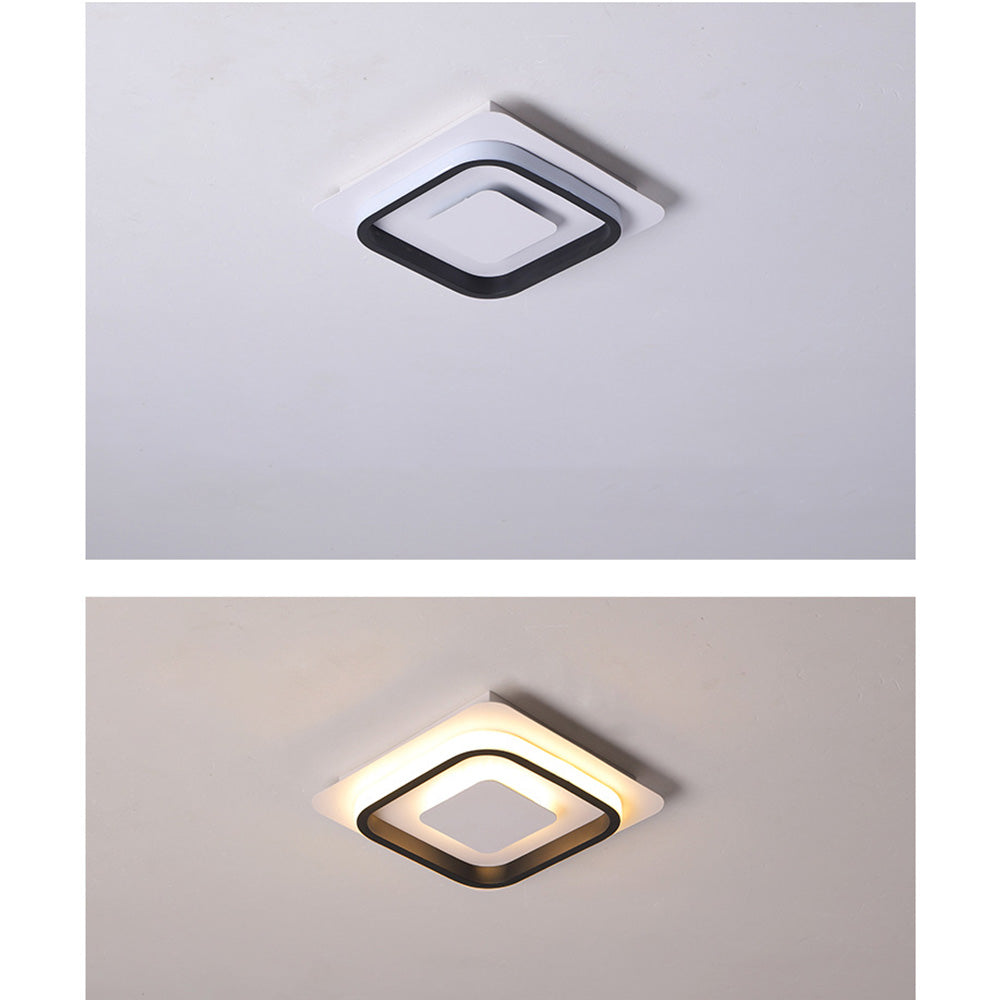 Nowoczesna Lampa Sufitowa LED | Geometryczny Design, Energooszczędna do Salonu i Sypialni 5