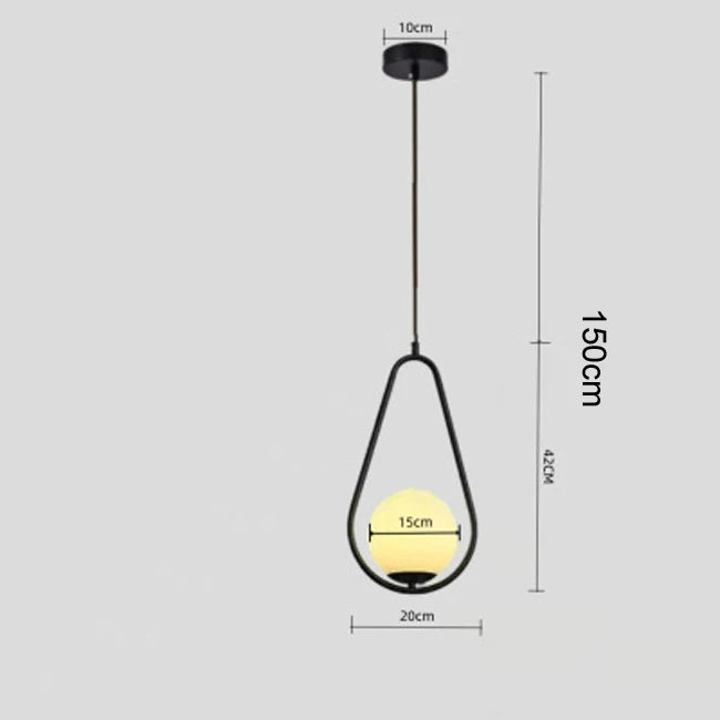 Nowoczesna Lampa Wisząca LED | Efektywne Oświetlenie 1,5 kg Do Salonu, Sypialni, Jadalni 11