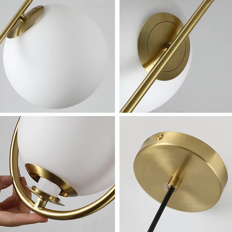 Nowoczesna Lampa Wisząca LED | Efektywne Oświetlenie 1,5 kg Do Salonu, Sypialni, Jadalni 5