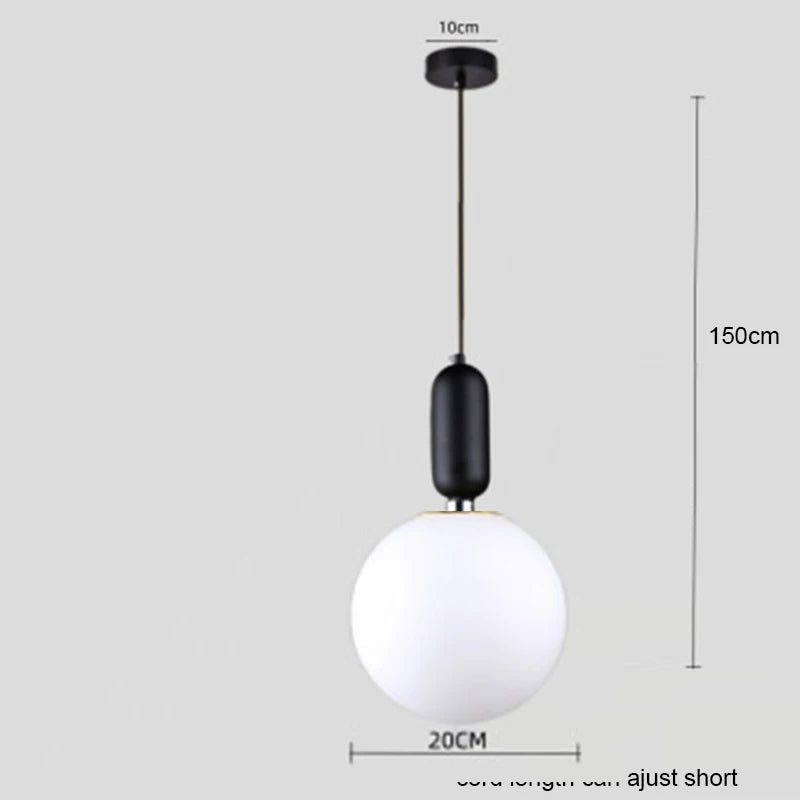 Nowoczesna Lampa Wisząca LED | Oświetlenie Do Salonu 1,5 kg 10