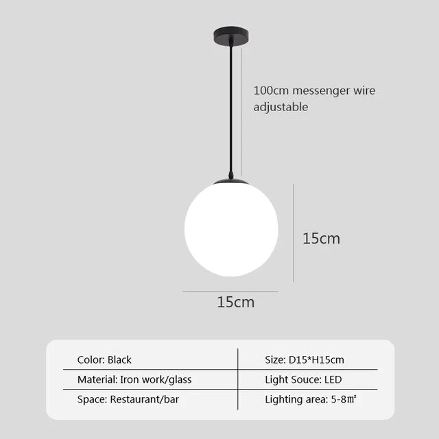 Nowoczesna Lampa Wisząca LED | Oświetlenie Do Salonu 1,5 kg 6