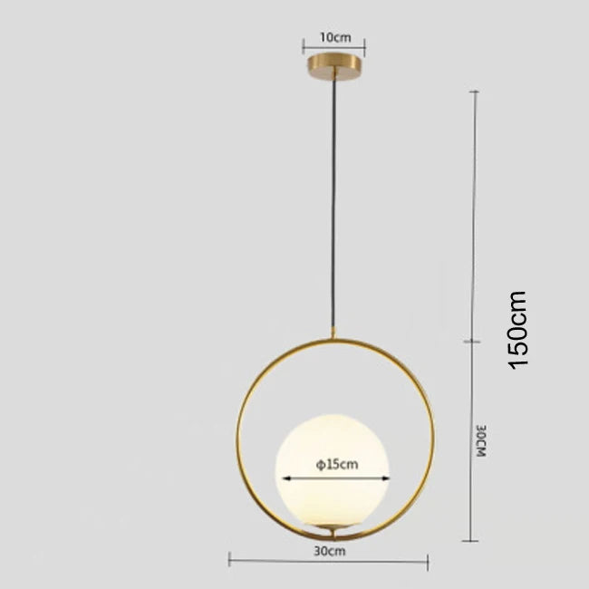 Nowoczesna Lampa Wisząca LED | Oświetlenie Do Salonu 1,5 kg 7